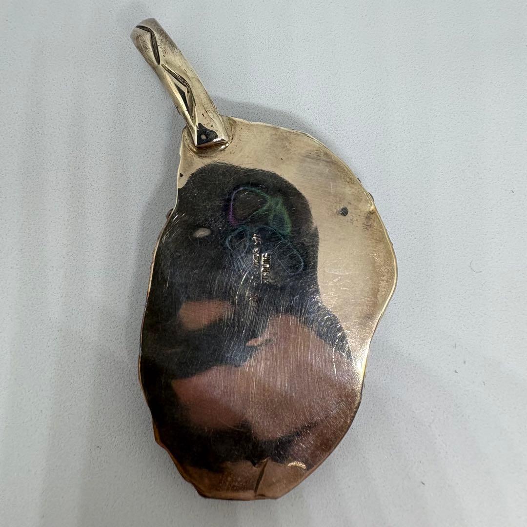 【希少・特大】ナバホ族 M. Thomas Jr.作ベアクロー ペンダントトップ