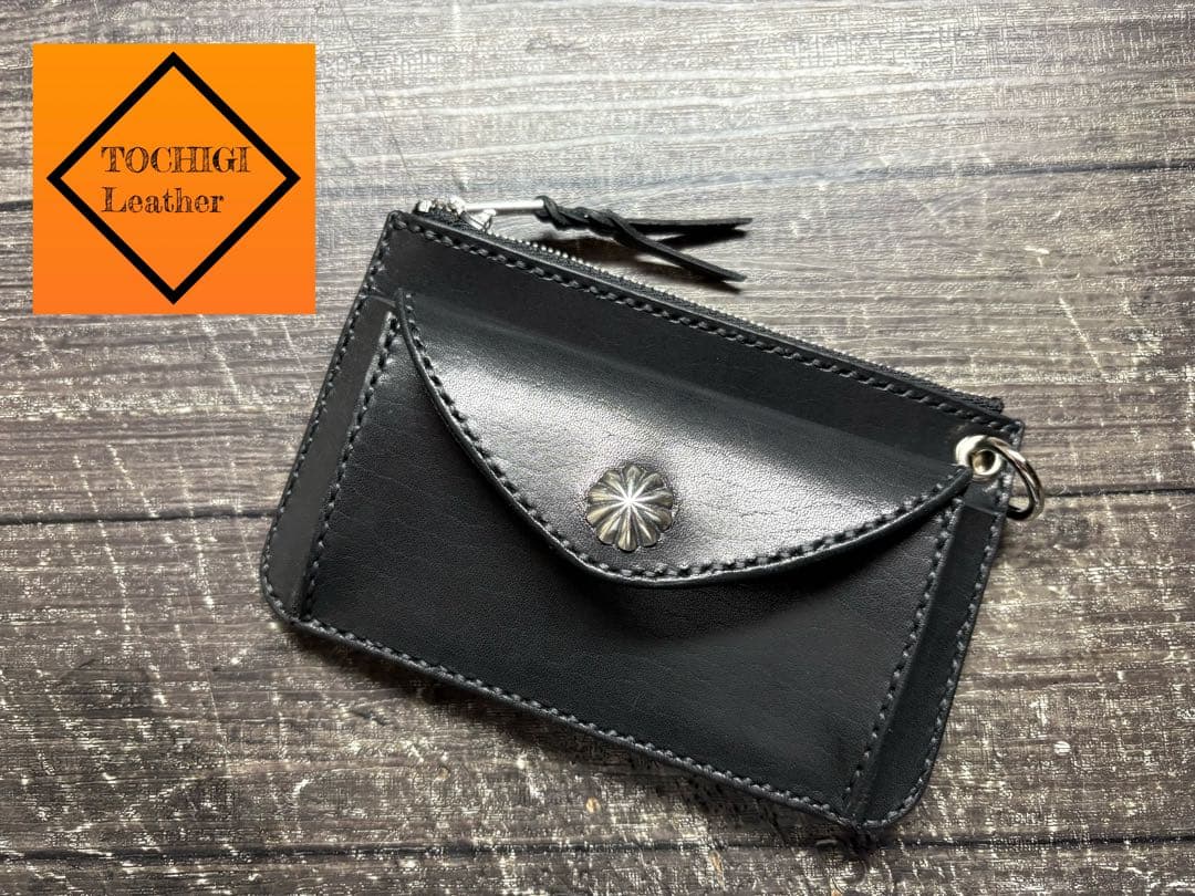 栃木サドルレザー　アポロコンチョコンパクトウォレット②