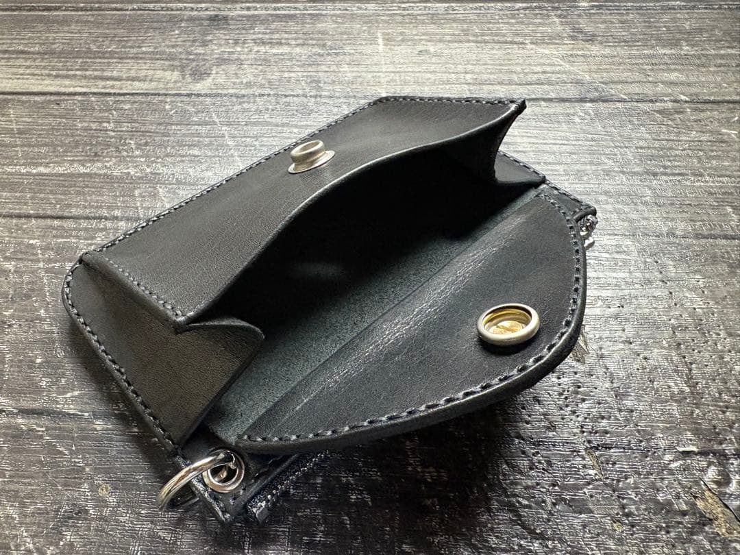 栃木サドルレザー　アポロコンチョコンパクトウォレット②