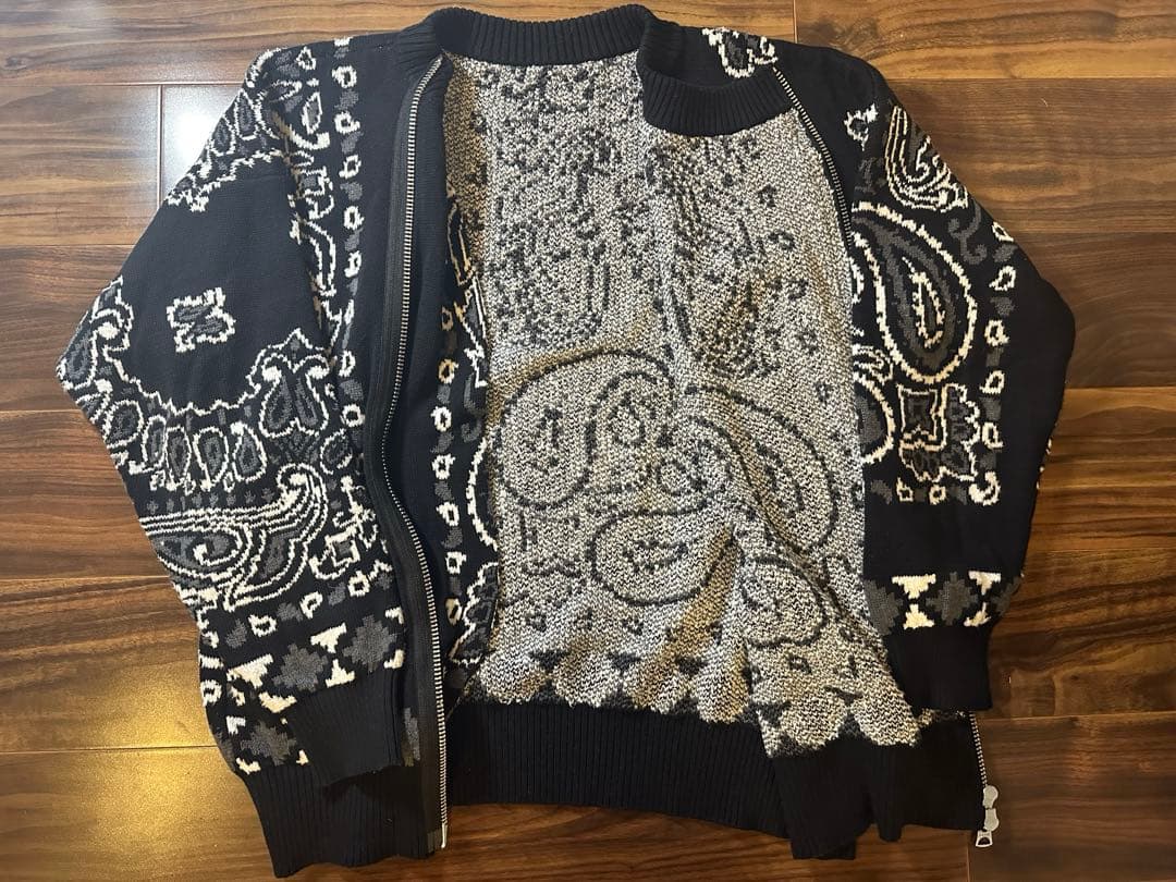サカイ Bandana Knit Blouson 3