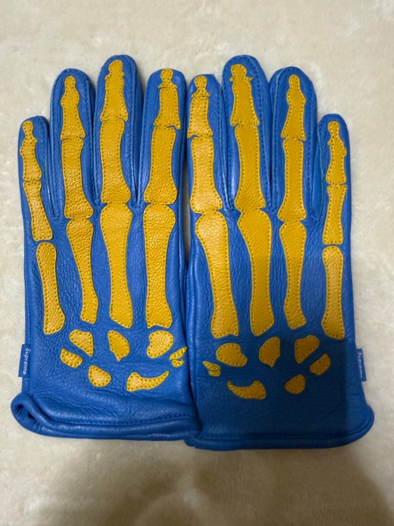 小物 Supreme / Vanson Leather X-Ray Gloves