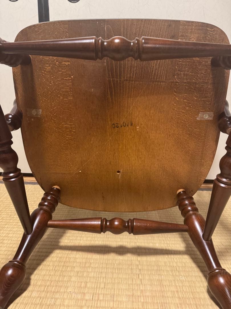 柏木工　かしわ　アームチェア　シングル　椅子　チェア　ラウンジ　ウィンザー