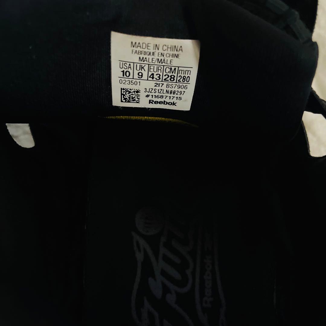 【美品】限定モデル Reebok instapump fury 黒BS7906