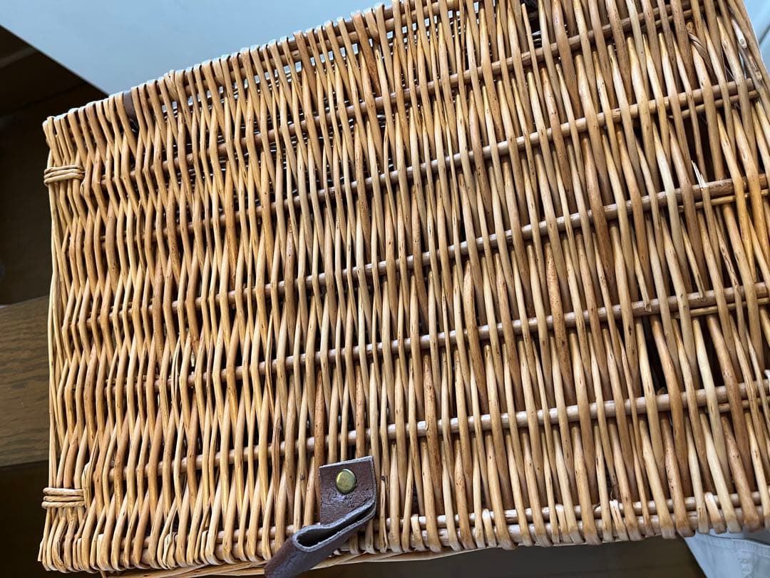 etsu19610413でございますおまとめ3点 カゴとティッシュケース2