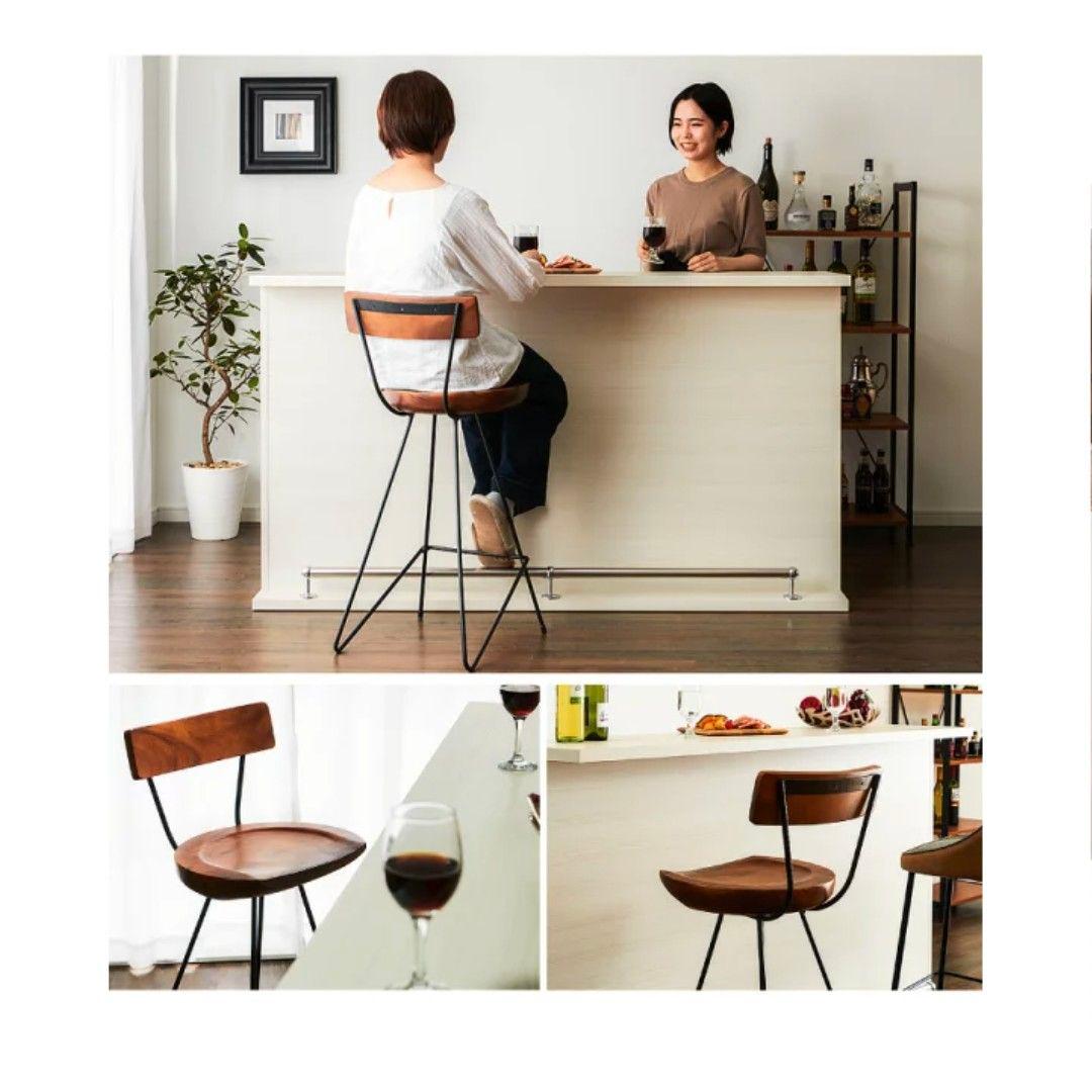 東谷　ルームエッセンス　ジェラルド　ウッド カウンターチェア　JW-109