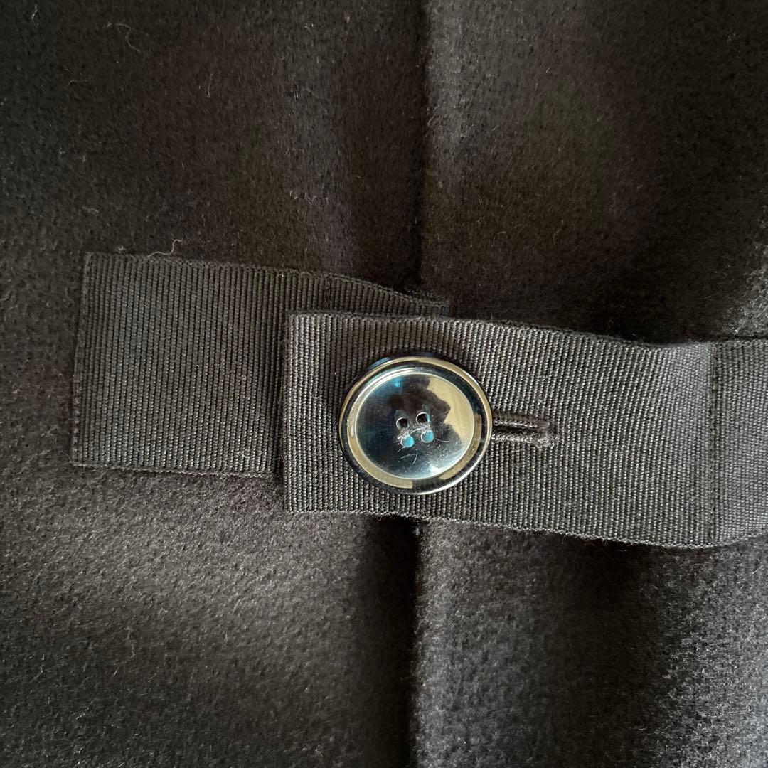 【美品】SOFIE D'HOORE カシミヤ混　ポンチョコート　1 ネイビー