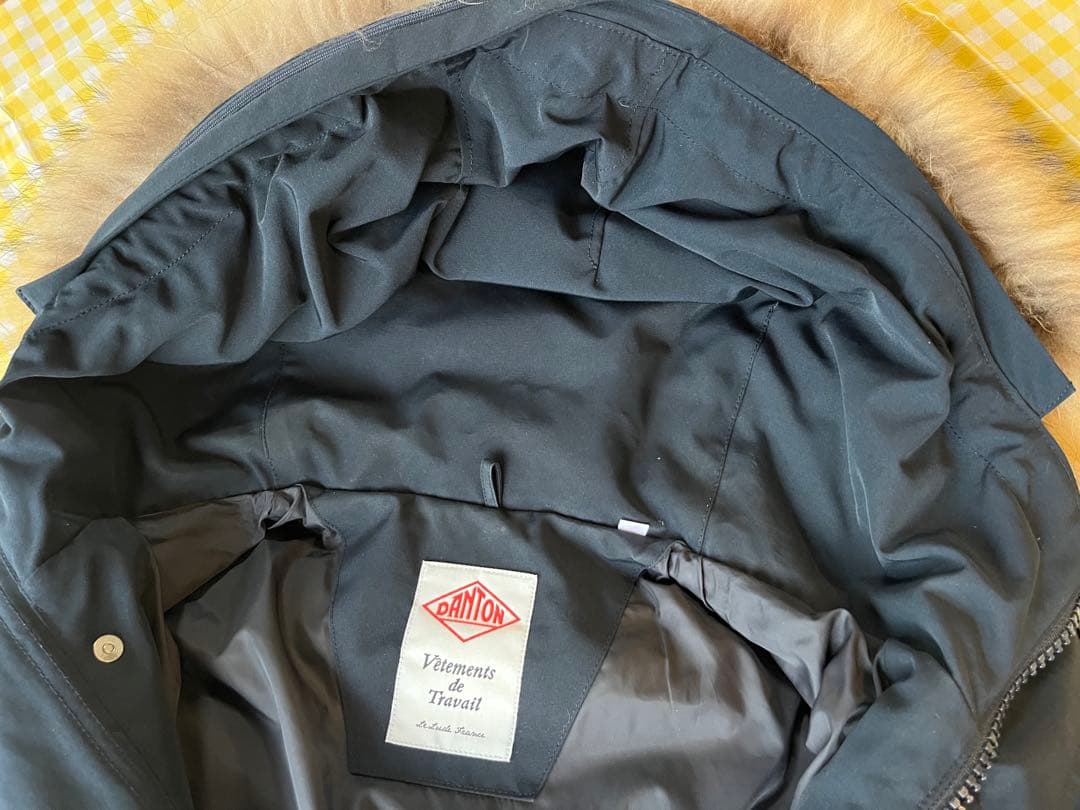 本日限定お値下げ‼️ダントン【XS 】ロングダウンコート　ネイビー【34】