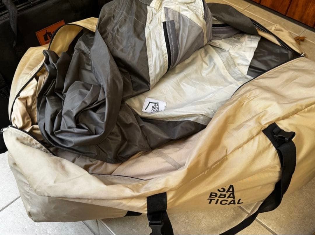 SABBATICAL スカイパイロットTC インナーテント付　設営ガイド付