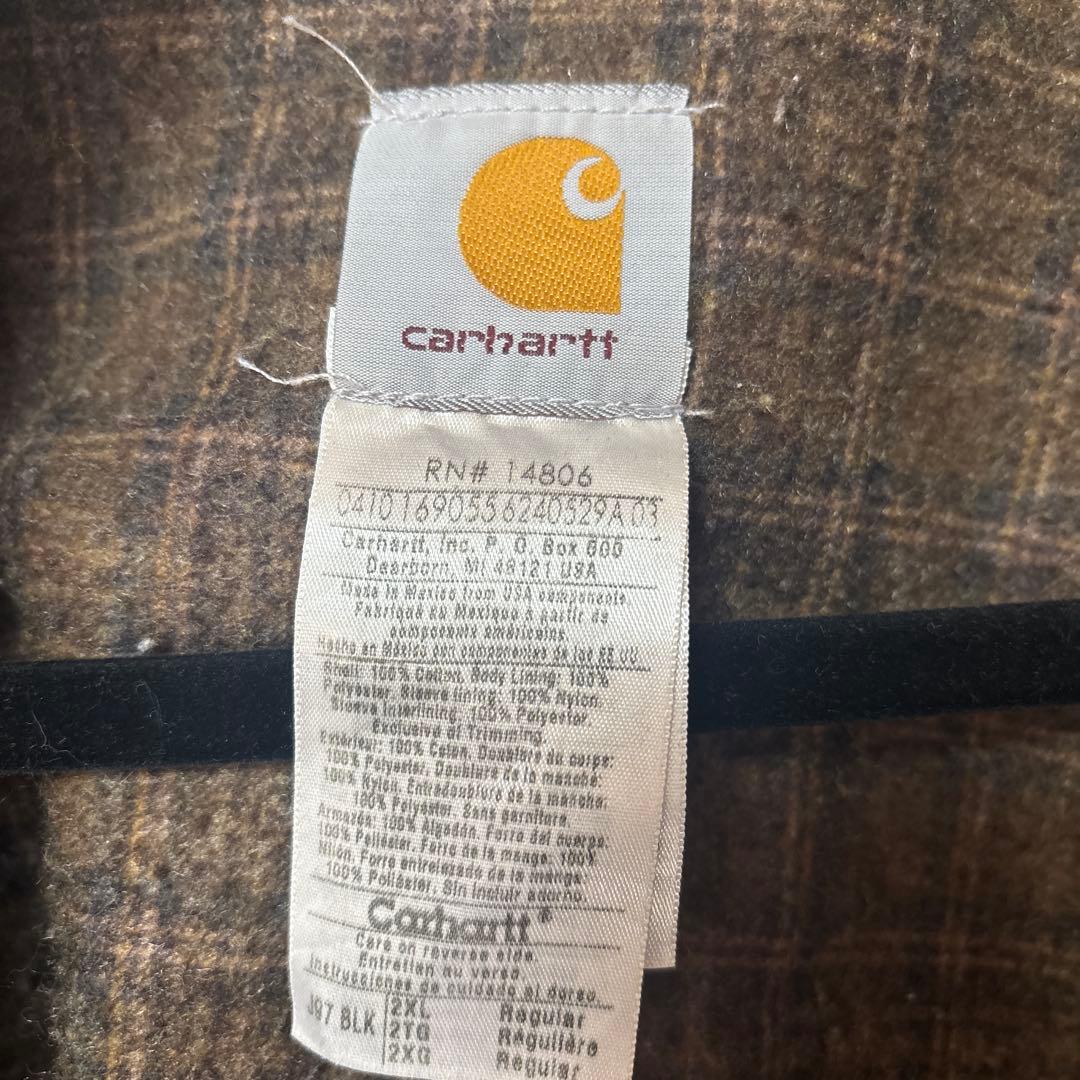 Carhartt デトロイトジャケット短丈 2XL BLACK