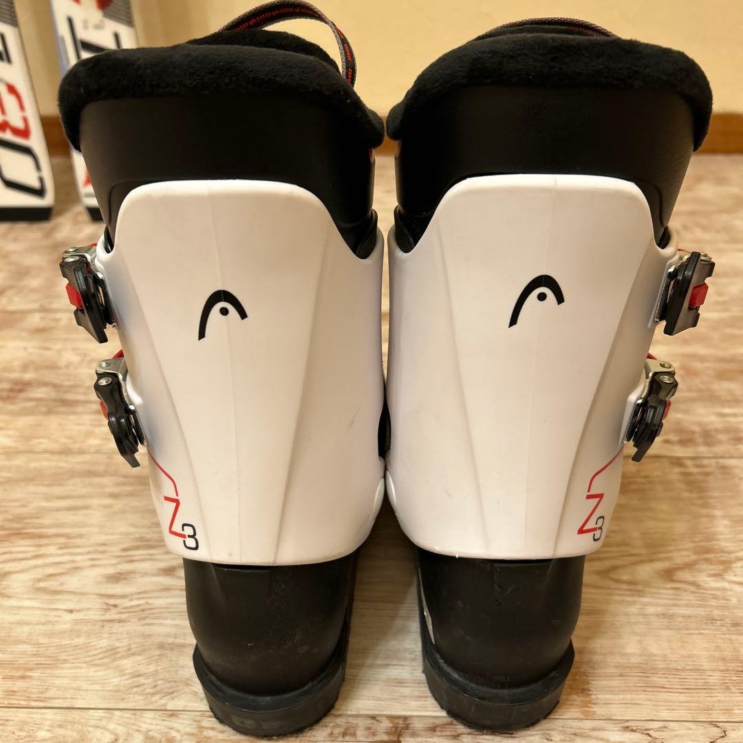 ◾️カービングスキーセット　スキー板130㎝ ブーツ23.5㎝　子供用　ジュニア用