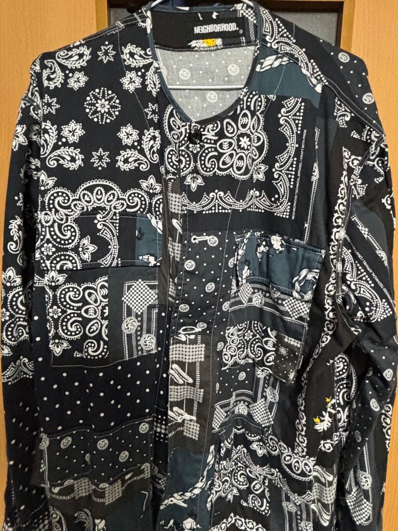 最終値下げ　NEIGHBORHOOD バンダナ柄 長袖シャツ 美品
