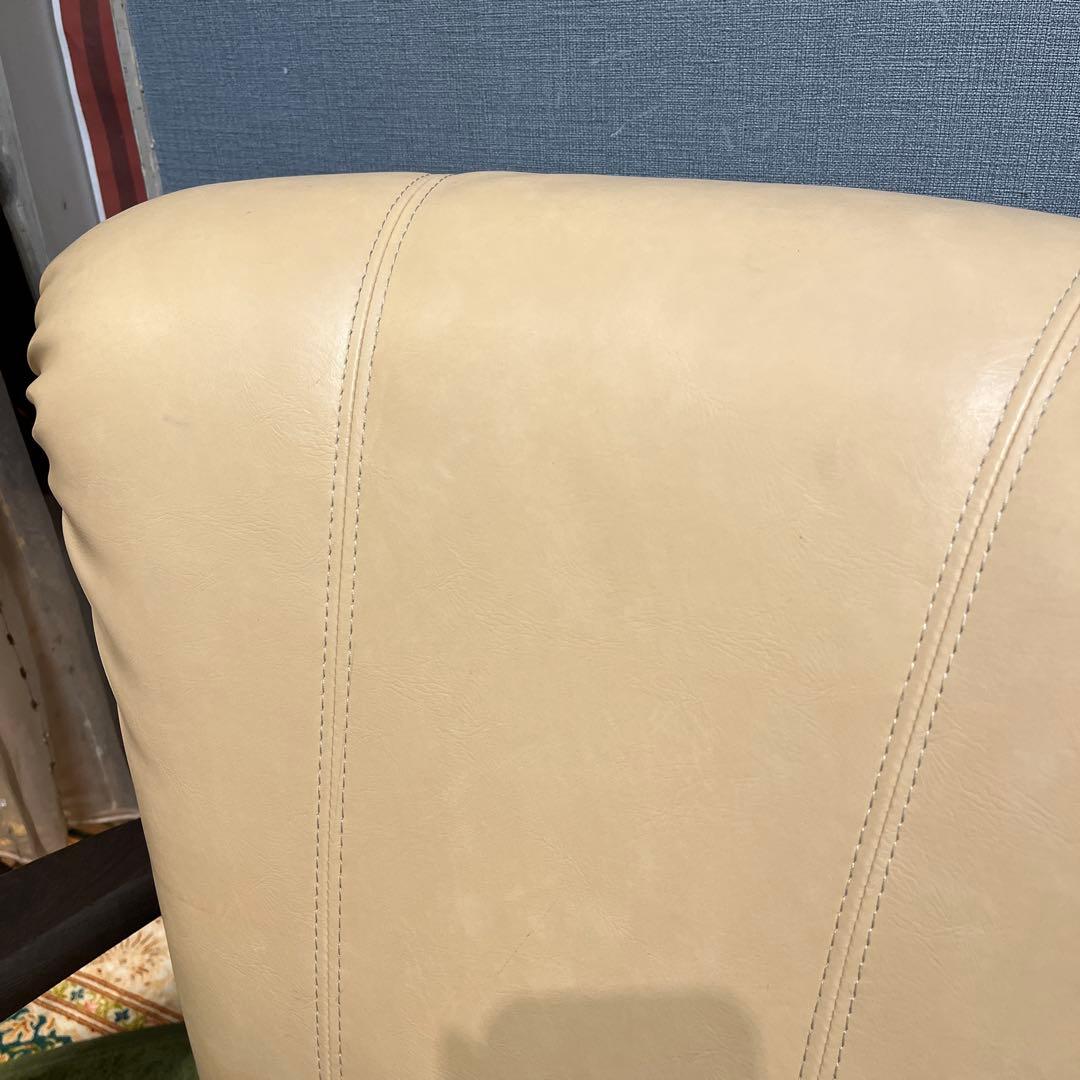 Sale L ４ NAGANO キャスター付き　３６０度回転　　アームチェア