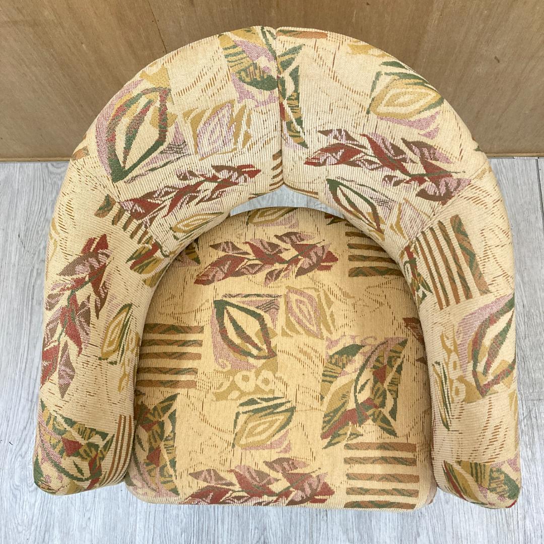 フクラ　ラウンジチェア　ソファ　椅子　アームチェア　キャスター付き　B