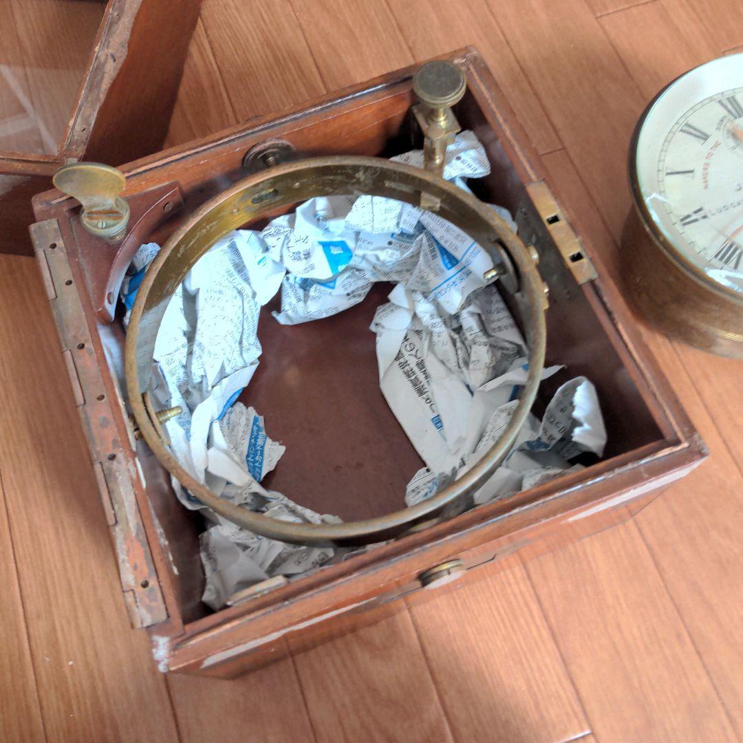 ジェームス・ベンソン J.W.BENSON 船舶時計【ジャンク品】♡G8