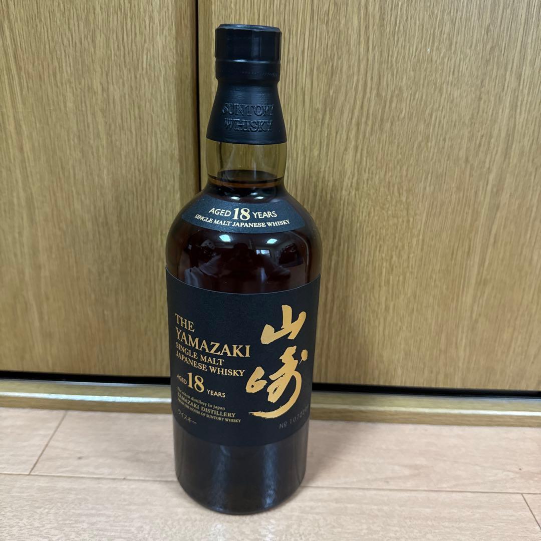 箱付き　サントリー シングルモルト 山崎18年 700ml