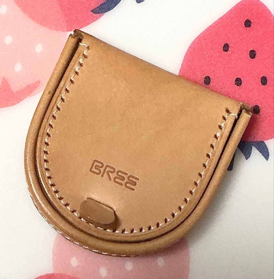 新品 BREE ブリー ケース ヌメ革 小銭入れ 本革 レザー 未使用品