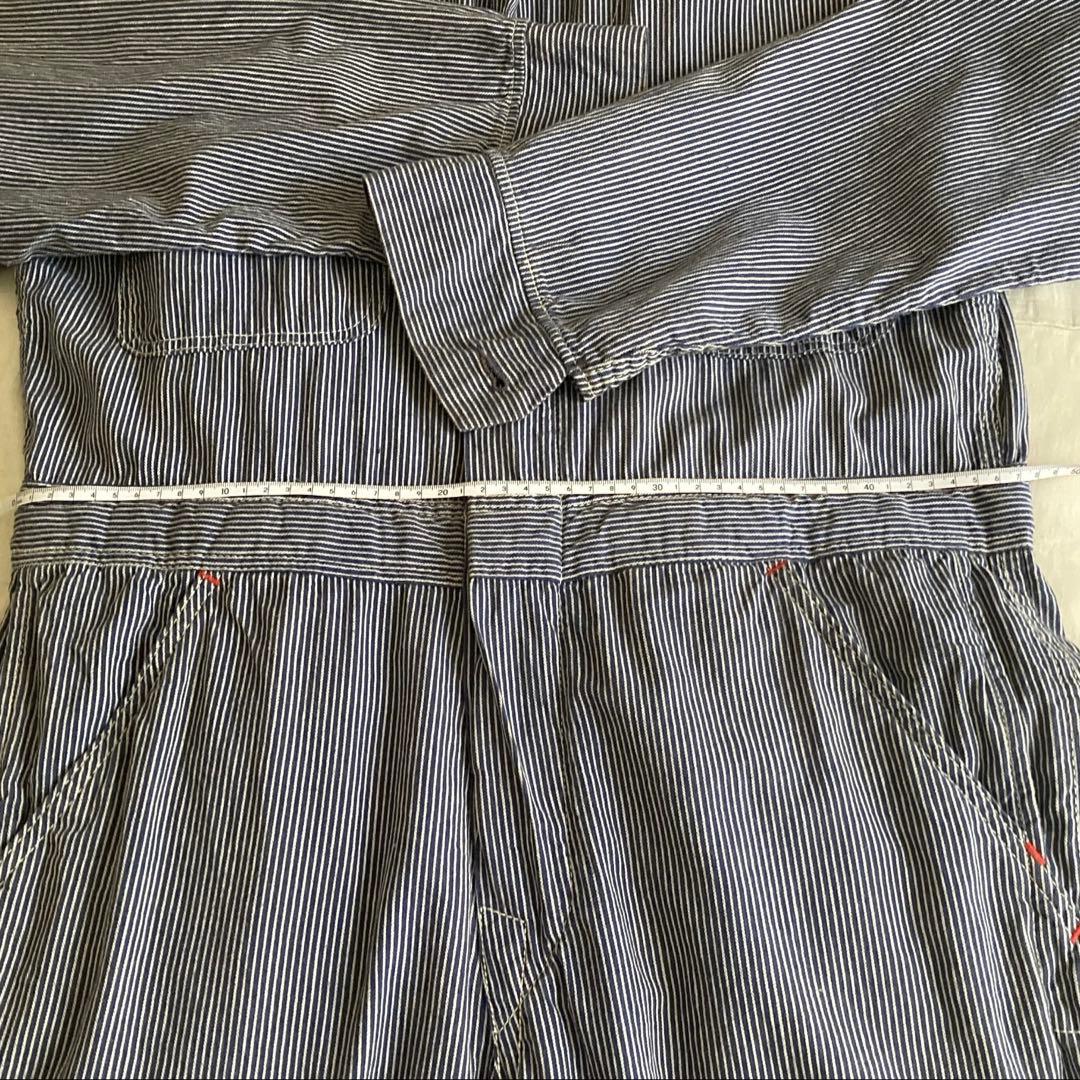 45rpm ヒッコリー つなぎ オールインワン