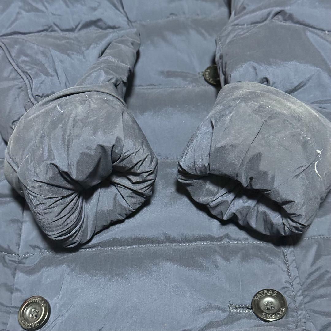 TATRAS タトラス ロング ダウンジャケット Aライン ネイビー 02