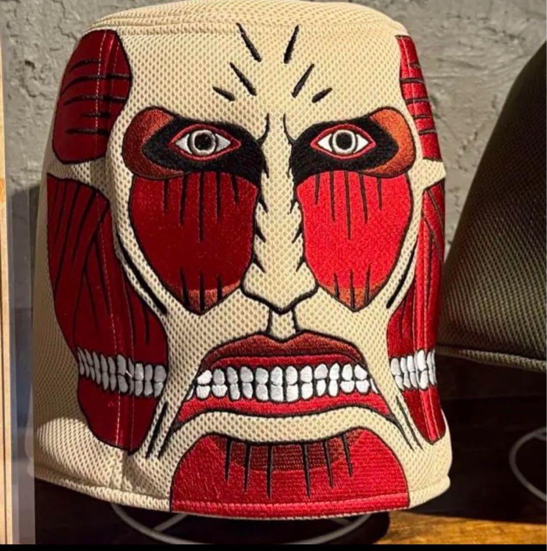 通*ト様 【限定】進撃の巨人 サウナハット 虚無僧　モンスターサウナ　良質蒸温