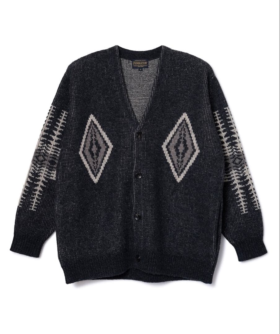 PENDLETON/ペンドルトン シェットランド 5ゲージ ウールカーディガン