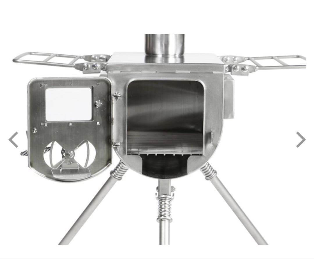 tent-Mark Designs ウッドストーブ　サイドビュー　Mサイズ　窓付