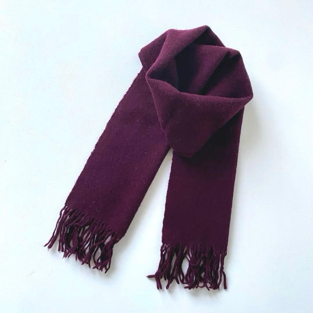 anatomica マフラー　シェットランドウール　アナトミカ