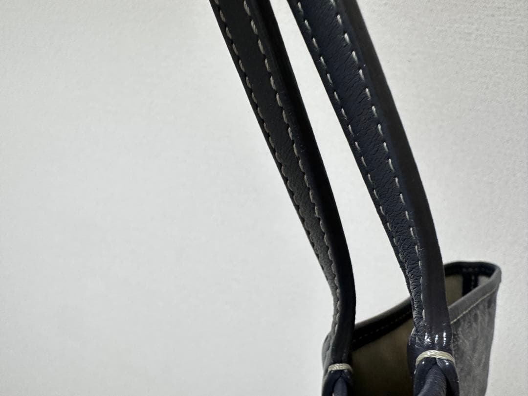 ゴヤール サンルイ PM グレー トートバッグ