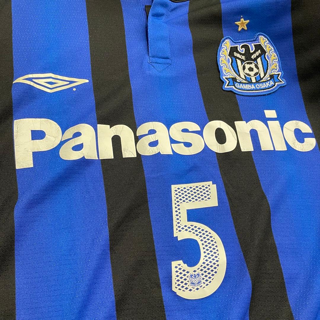 umbro ガンバ大阪 宮本恒靖 タグ付き ユニホーム