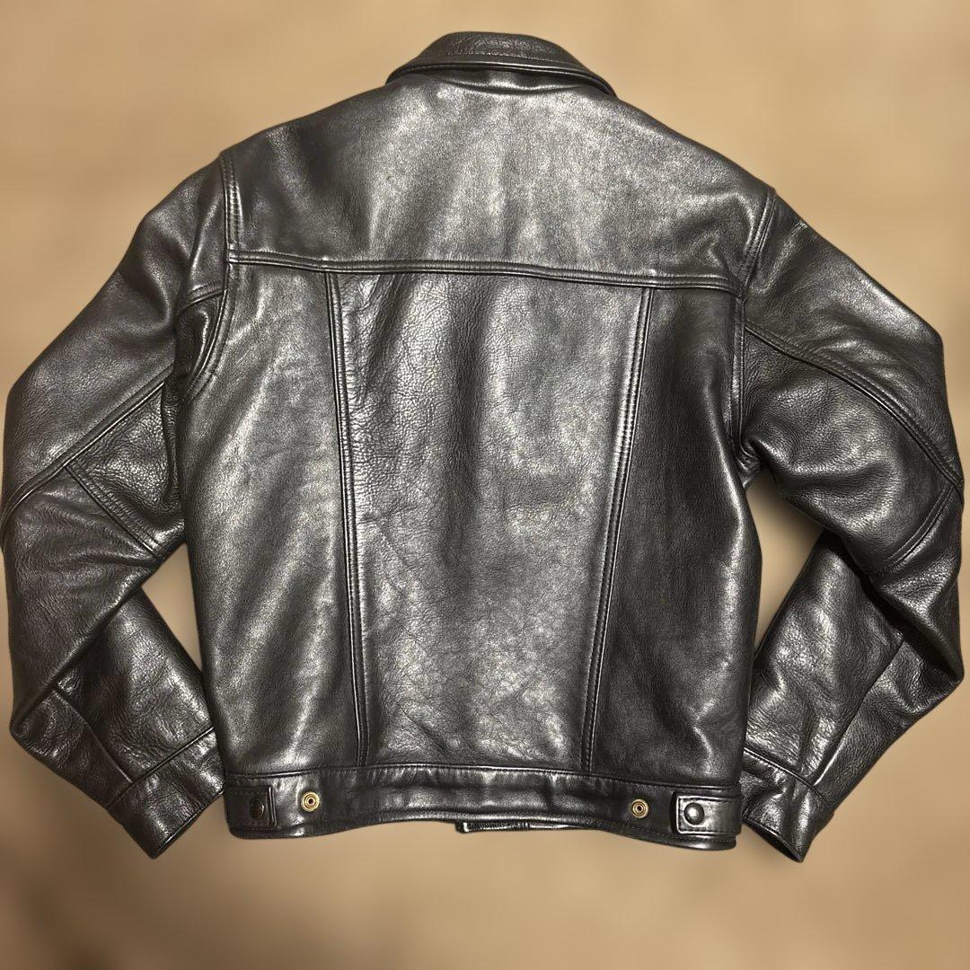 38inch VANSON バンソン DJLE ライダースジャケット　アメリカ製