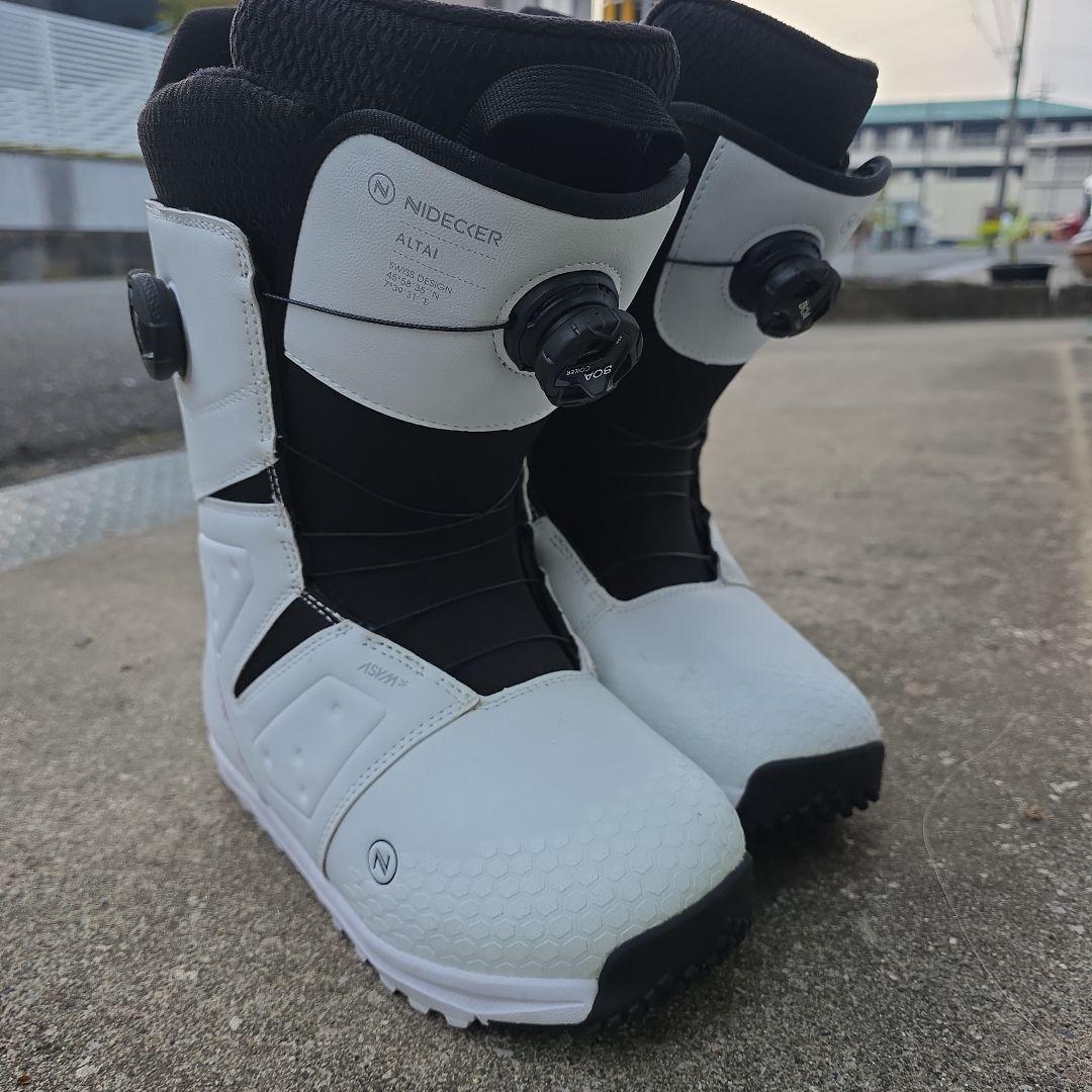 NONEJACK@専用 Nidecker Silver ホワイト スノーボ