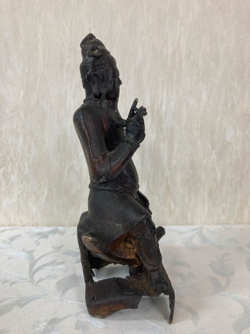 関羽青銅製仏像　& 青銅仏像