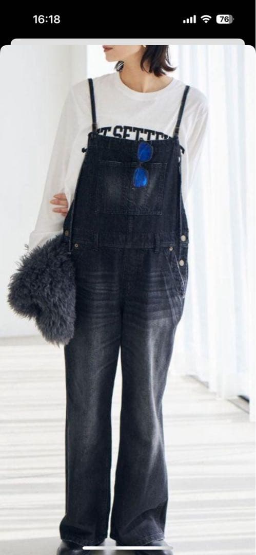 バンヤードストーム　デニムサロペット