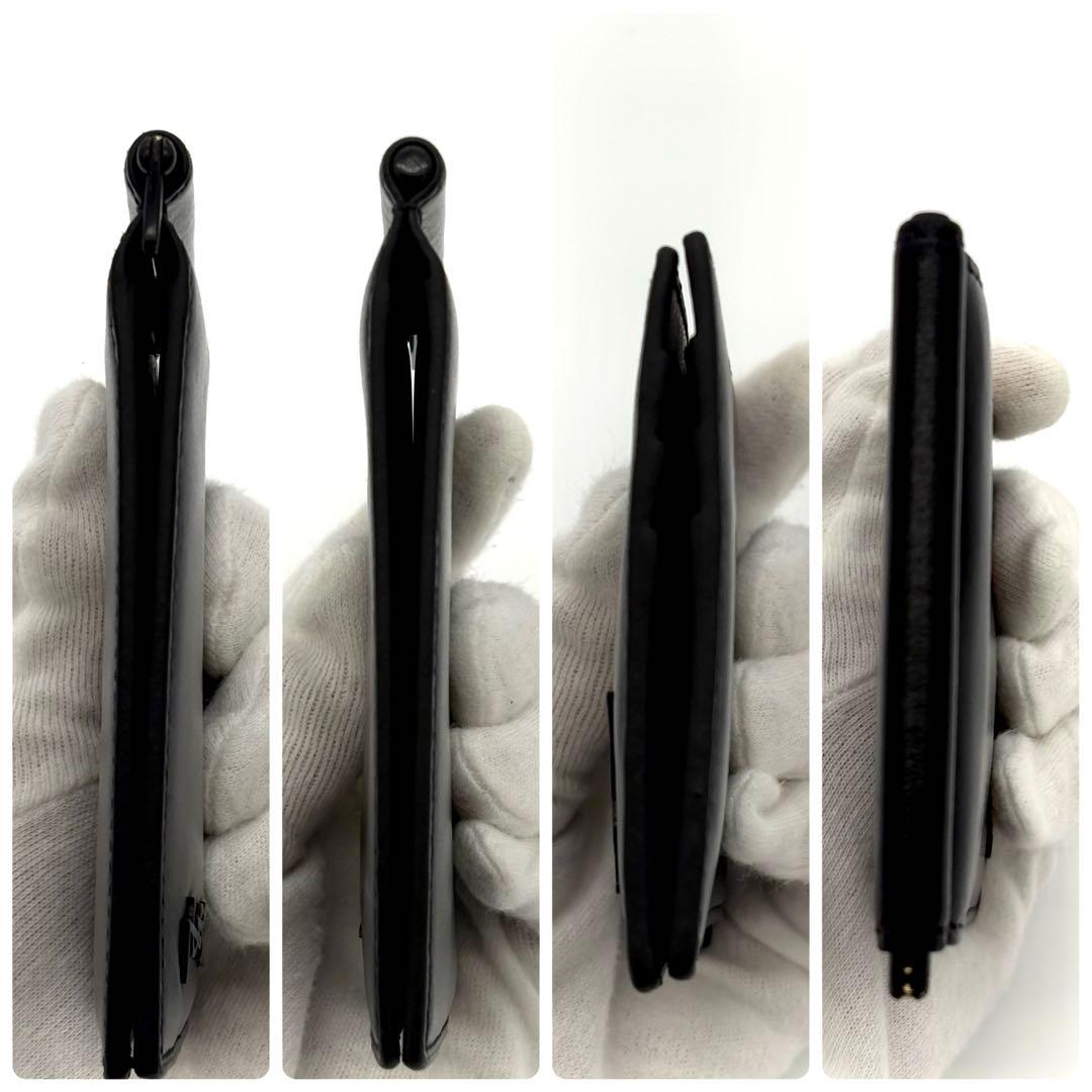 サンローラン YSL マネークリップ お札入れ レザー 黒 ブラック 1794