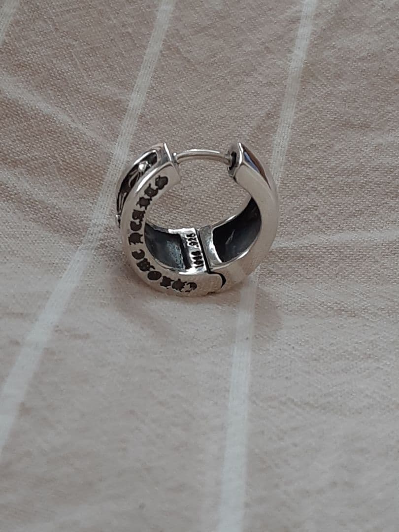 クロムハーツ NARROW V-CHX LナローV CHX シルバーピアス