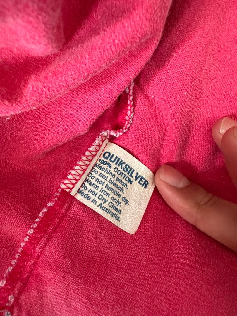 Quiksilver ジップ フード ジャケット ビンテージ スケート サーフ