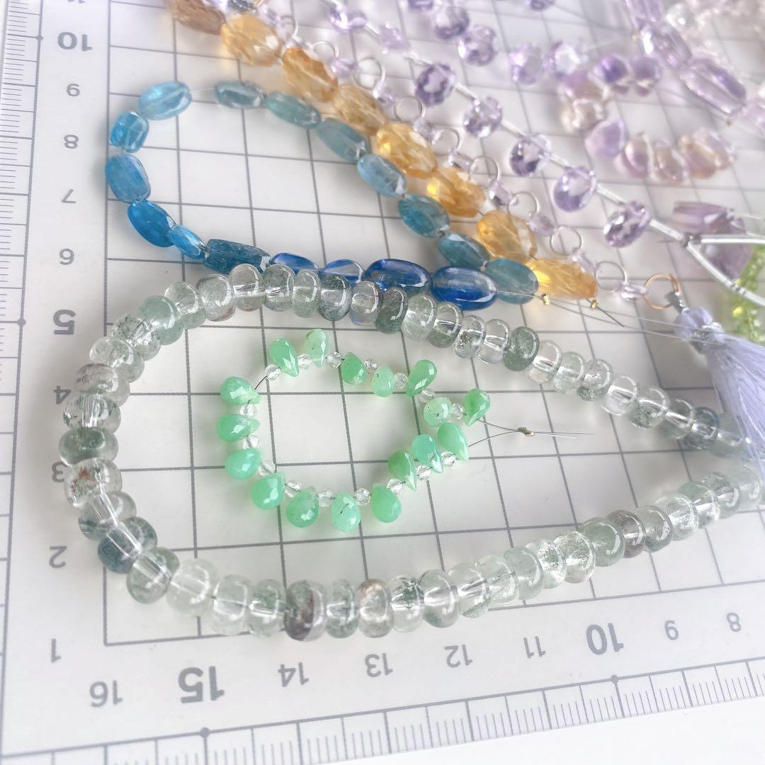 大特価天然石おすそ分け、エメラルド、カイヤナイト、ペリドット、ラピスラズリなど