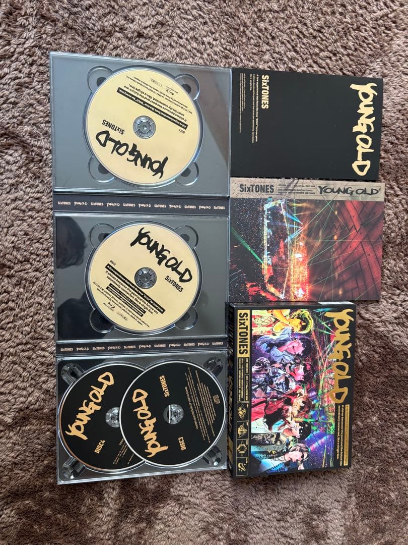 SixTONES YOUNGOLD Blu-ray 初回限定