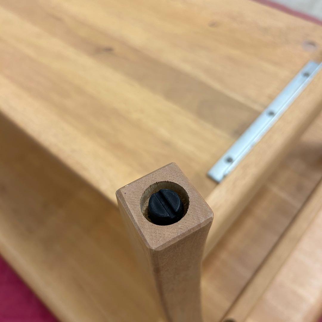 新品☆センターテーブル 北欧風 リビングテーブル 猫脚 コーヒーテーブル 中棚付