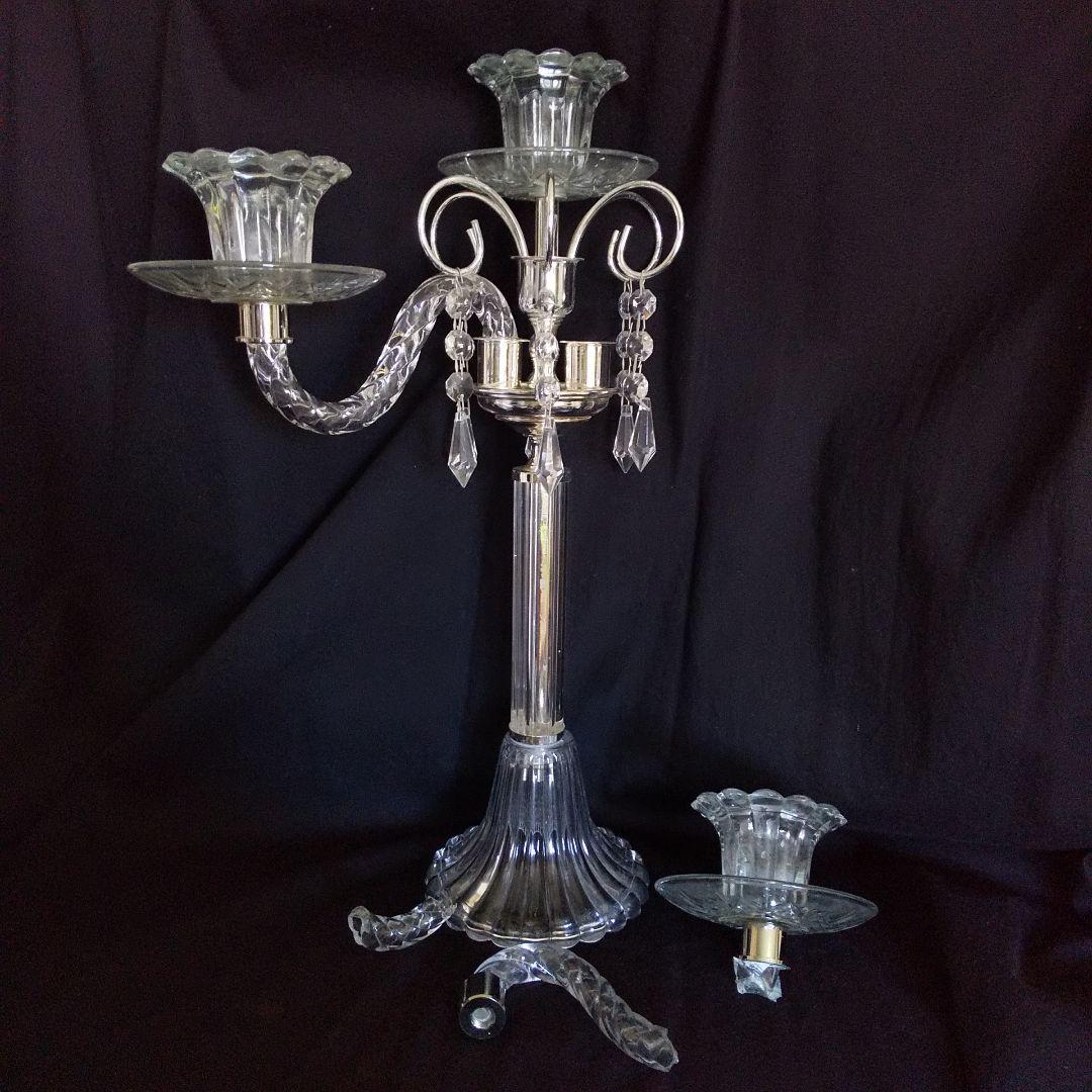 【イタリア製】エレガント キャンドル スタンド★中古品【訳あり】