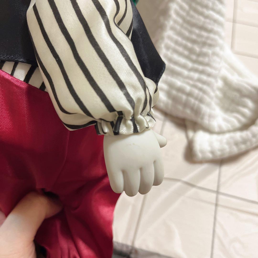 ヴィンテージ　むらいこうじ　ピエロ　セラミックドール　ビスクドール　オルゴール