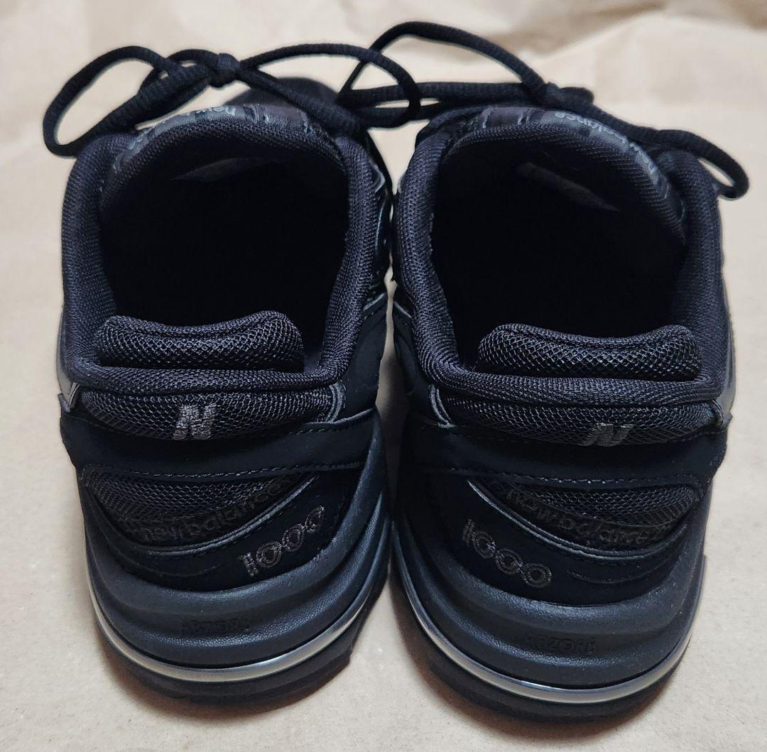ニューバランス new balance m1000 24.5 ブラック