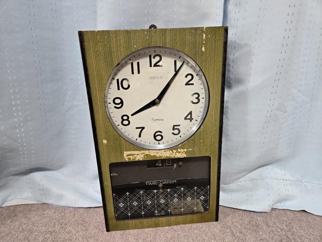 アンティーク掛時計　セイコーソノーラ