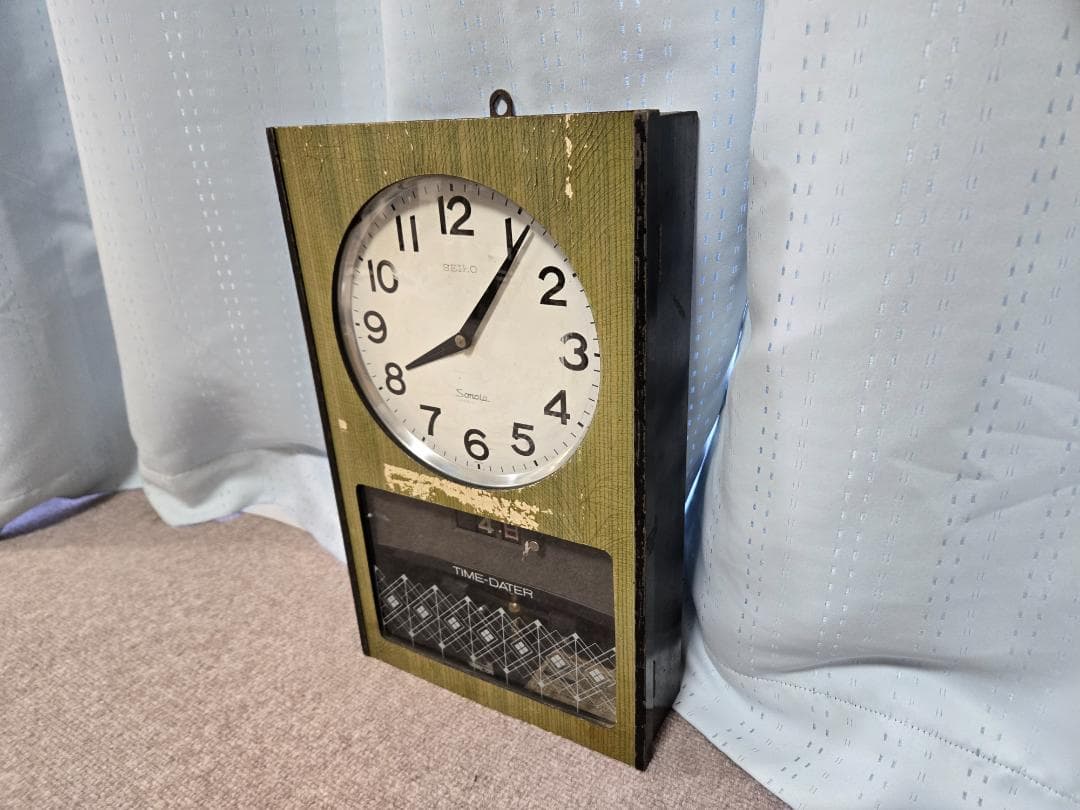 アンティーク掛時計　セイコーソノーラ