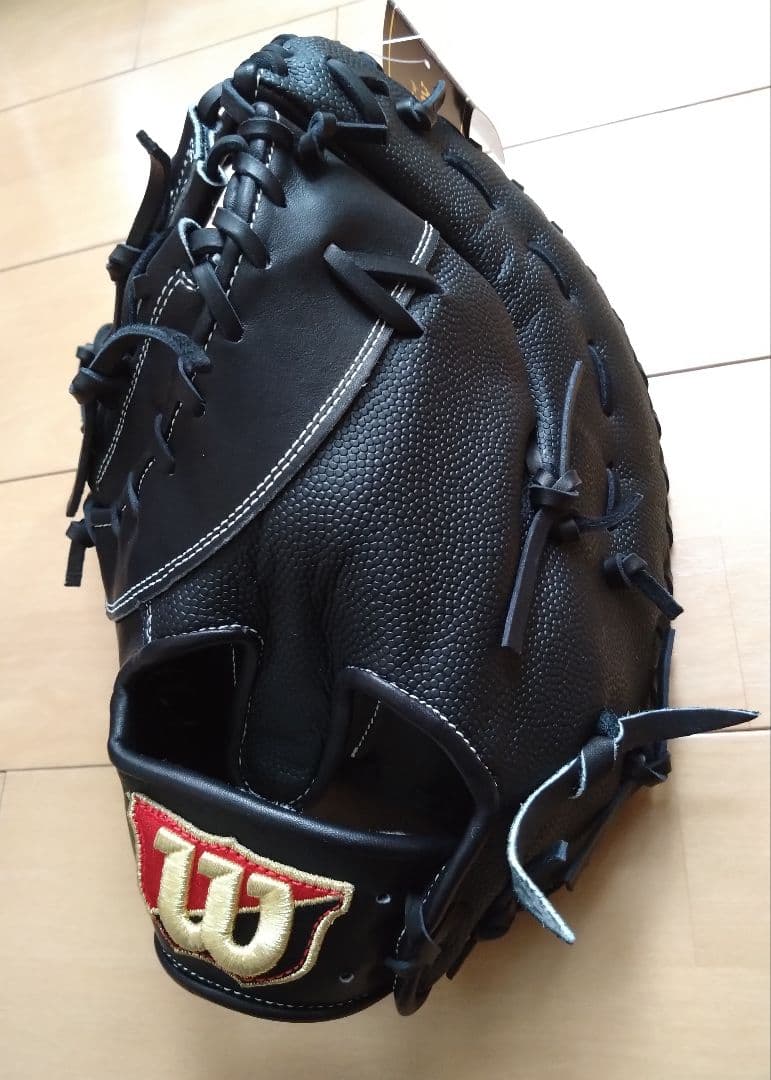 Wilson　硬式左投げファーストミット　ブラック　WBW101120ウィルソン