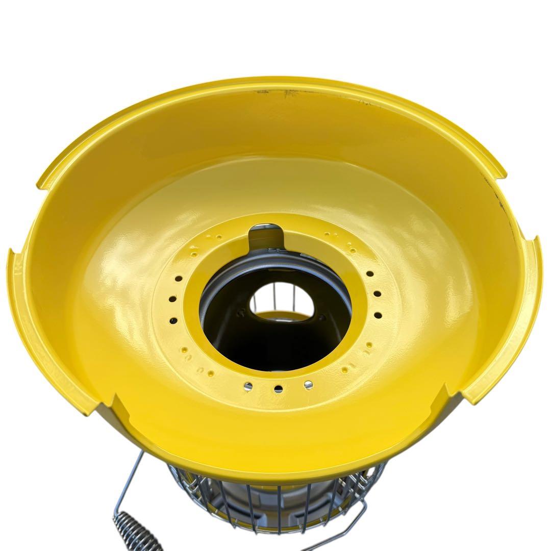 【美品】アラジン ポータブルガスストーブ イエロー SAG-BF02