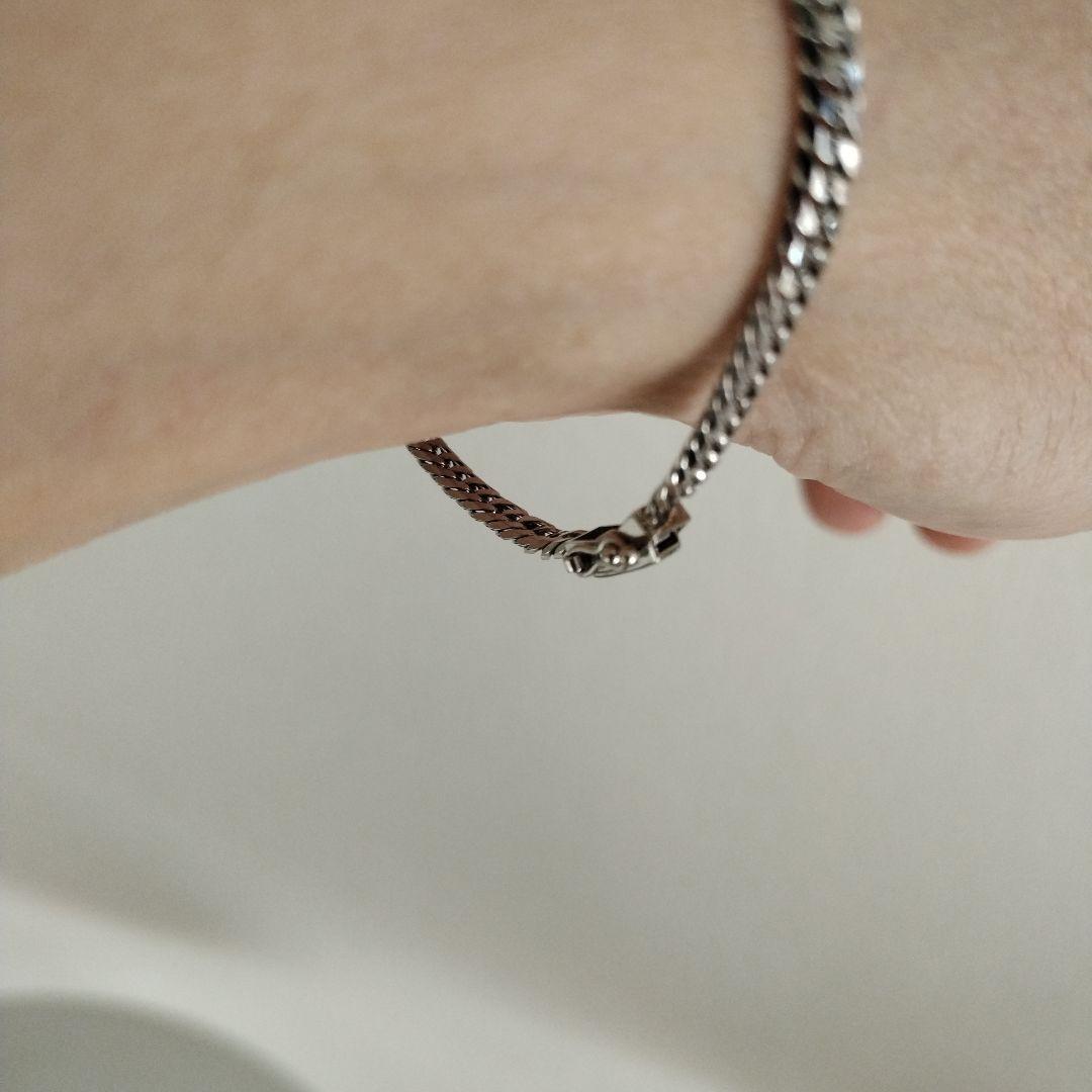 24日に一旦終了！pt850喜平ブレスレット 9.5グラム　保証書つき