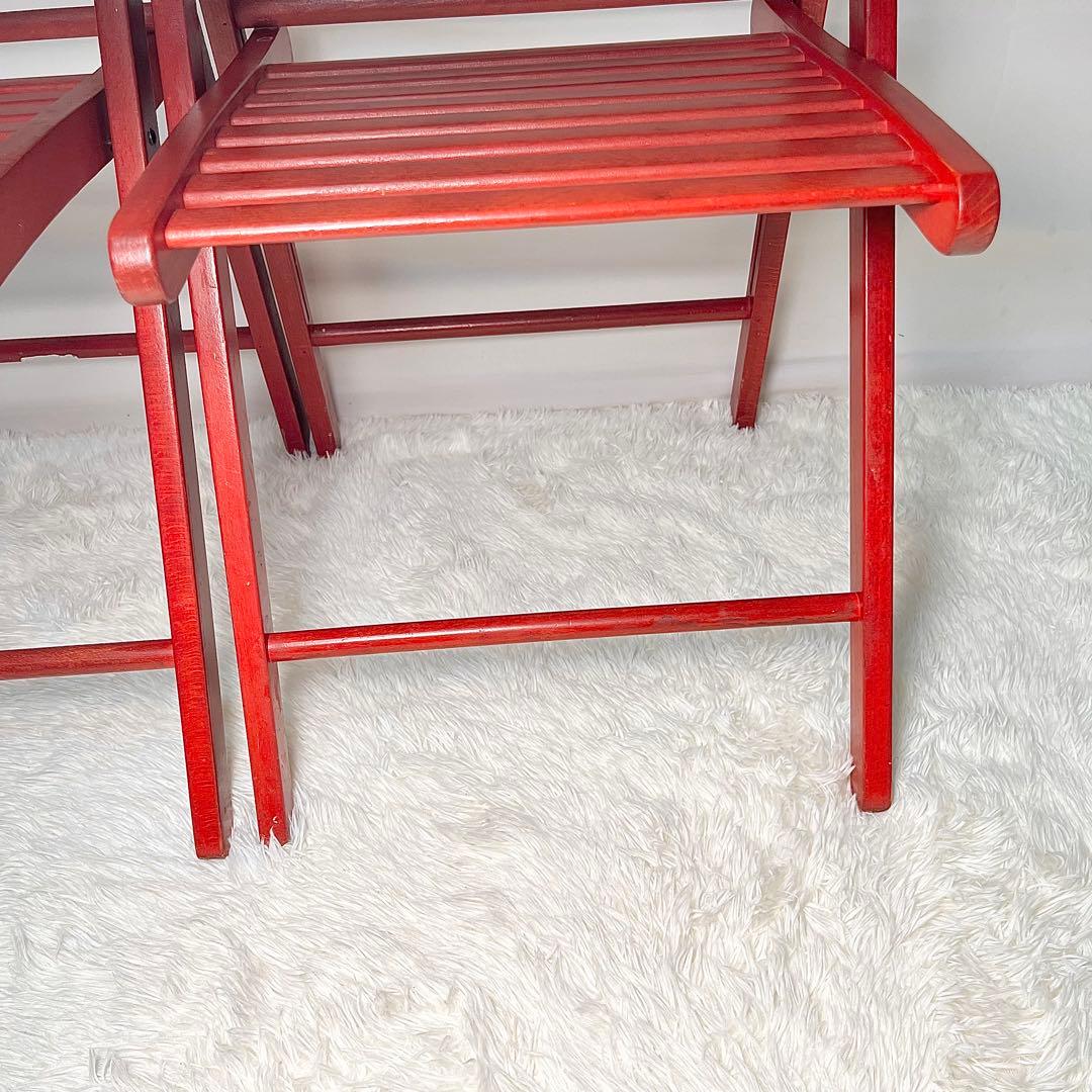 IKEA イケア TERJE テリエ 折りたたみチェア 4脚セット