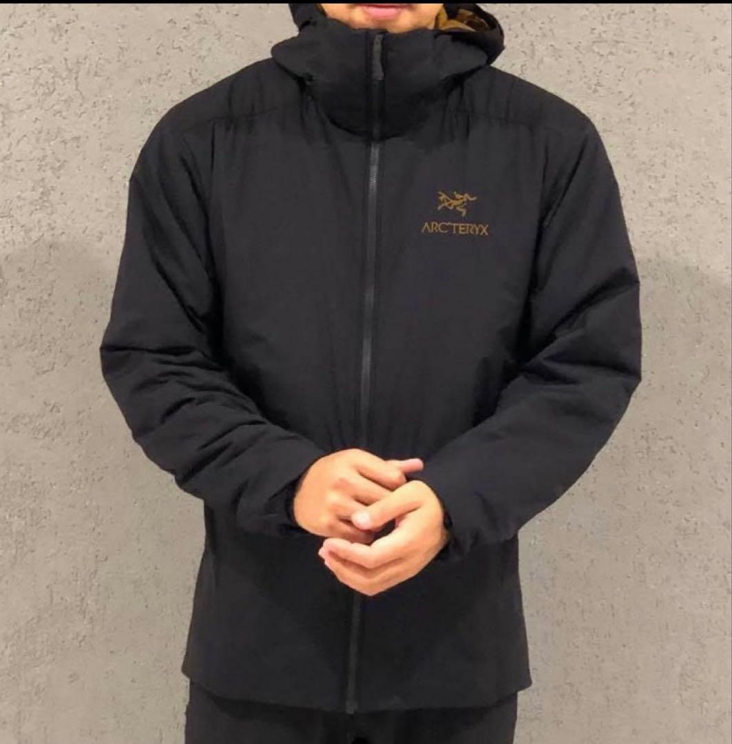 極美品ARC'TERYX atom LT hoodie 24kBLAC