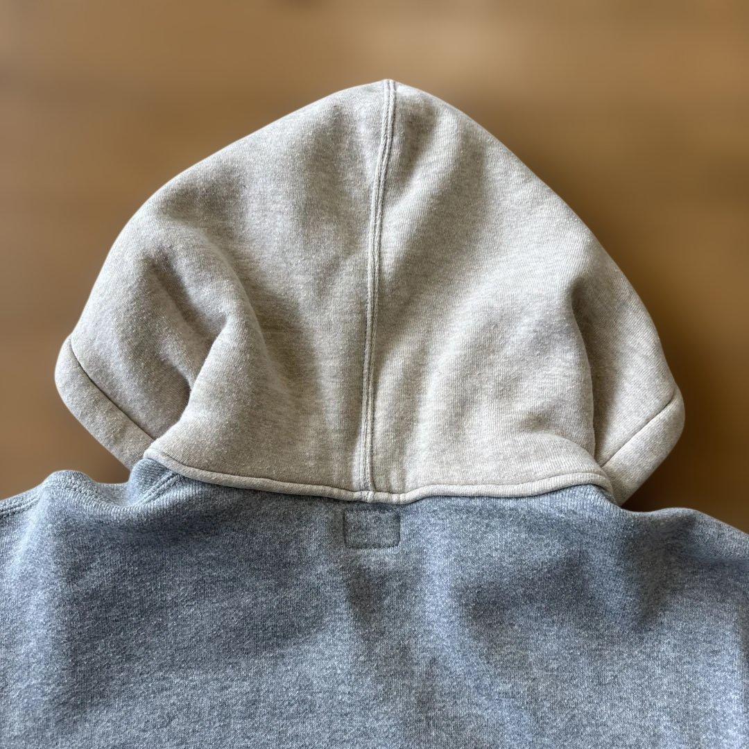 美品クッシュマン ヴィンテージレプリカ 両V ツートンプルオーバー後付けパーカー