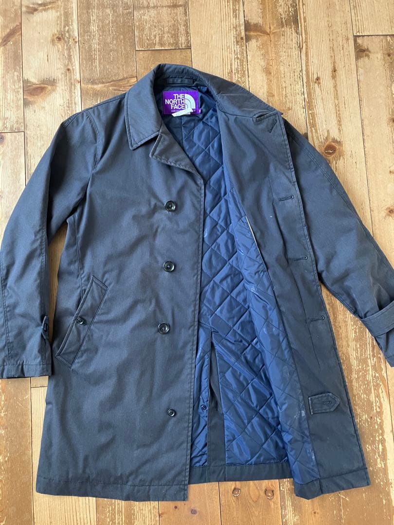 THE NORTH FACE nanamica ステンカラーコート 紺 M